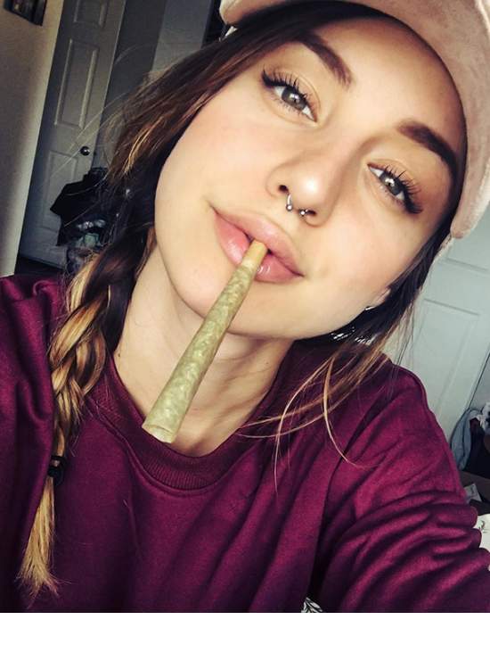 Girls and weed