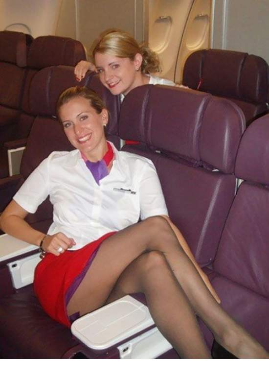 Some truly sexy flight attendants (41 Pictures) .